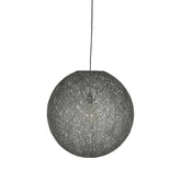 Hanglamp Twist - Grijs - Vlas - M